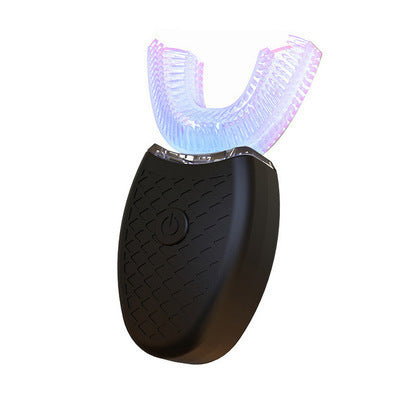 U-shaped Tooth Beauty Instrument Portable Cold Light Tooth Cleaner Ultrasonic Tooth Cleaner Children's Voice Electric Toothbrush